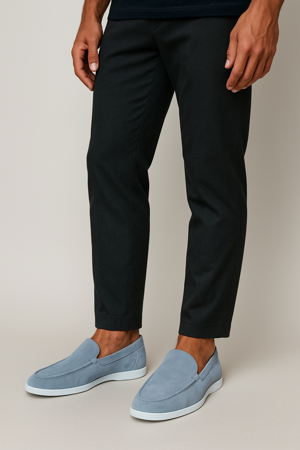 Suede Loafers