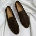 SUEDE ORTHOPEDIC LOAFERS