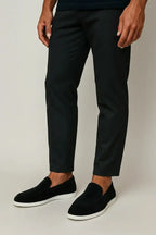 Suede Loafers