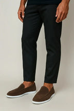 Suede Loafers