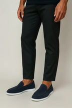 Suede Loafers