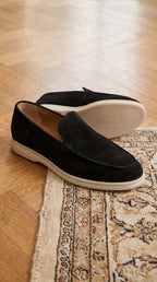 Suede Loafers