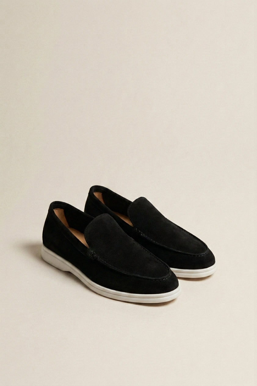 Suede Loafers