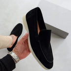 Suede Loafers